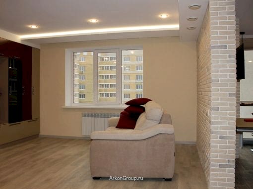 Ремонт 3-к квартиры в ЖК Дельфин